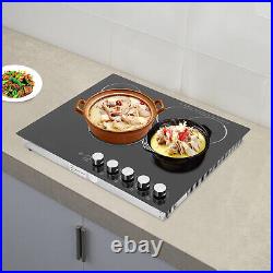 Electric Cooktop, Electric Stovetop, 4 Burners Electric Cooktop