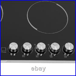 Electric Cooktop, Embedded Electric Stovetop 4 Burners Electric Cooktop 110V USA