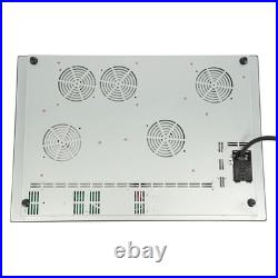 Electric Cooktop, Embedded Electric Stovetop 4 Burners Electric Cooktop 110V USA