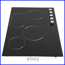Electric Cooktop, Embedded Electric Stovetop 4 Burners Electric Cooktop 110V USA