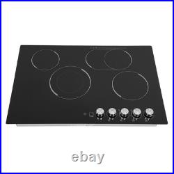 Electric Cooktop, Embedded Electric Stovetop 4 Burners Electric Cooktop 110V USA
