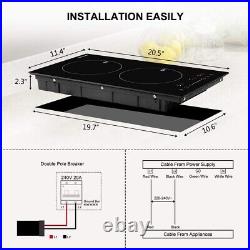 Electric Cooktop, Thermomate 12 Inch Built-in Induction Stove Top, 240V Electric
