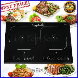 Electric Dual Induction Cooker Cooktop 1800W Countertop Double Burner MrChef