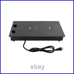 Electric Hob Cook Top Stove 110v Induction Cooktop 2 Burners Cooktop 10 Gears