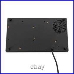 Electric Hob Cook Top Stove 110v Induction Cooktop 2 Burners Cooktop 10 Gears