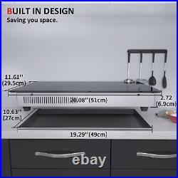 Electric Induction/Ceramic Cooktop Built-In 2/4/5 Burner Touch Control Timer Hob