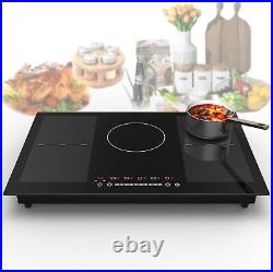 Electric Induction Cooktop 5 Burner Electric Stove Top Touch Control 220V 9000W