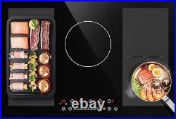 Electric Induction Cooktop 5 Burner Electric Stove Top Touch Control 220V 9000W