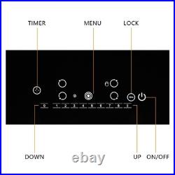 Electric Stove Top Cooktop 30'' 9 Power Levels Built-in 4 Burner Touch Control