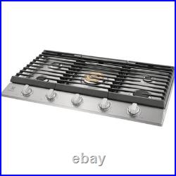 Electrolux 36 Gas Cooktop with 5 Sealed Burners ECCG3668AS
