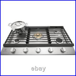 Electrolux 36 Gas Cooktop with 5 Sealed Burners ECCG3668AS