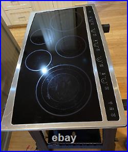 Electrolux 36 Inch Ceramic Glass Electric Cooktop Wave-Touch Series See Video