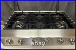 Electrolux E36GC76PRS1 36 Stainless 6 Burner Pro-Style Icon Gas Rangetop Electrolux E36GC76PRS1 36 Stainless 6 Burner Pro-Style Icon Gas Rangetop