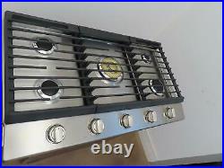 Electrolux ECCG3668AS 36 Gas Cooktop with 5 Sealed Burners SSteel Full Warranty