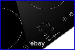 Empava 24 Electric Induction Cooktop Smooth Surface 4 BOOST Burners 2700W 240V