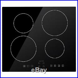 Empava 24 Induction Cooktop 4 Booster Burners Vitro Ceramic Glass EMPV-IDC24