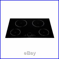 Empava 30 4 Booster Burners Tempered Glass Electric Induction Cooktop