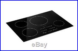 Empava 30 Electric Stove Induction Cooktop with 4 Power Boost Burners Smooth