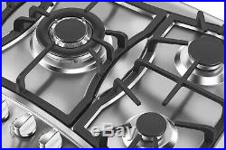 Empava 30 Gas Cooktop 5 Burners NG LPG Convertible Stove Stainless Steel #GC0A5