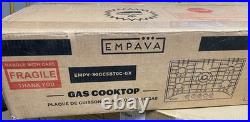 Empava 30 Inch Gas Cooktop 5 Burners Made in Italy SABAF Burners, LP. BRAND NEW