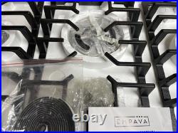 Empava 30 Inch Gas Cooktop 5 Burners Made in Italy SABAF Burners, LP. BRAND NEW