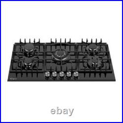 Empava 30 in. Built-In Gas Stove Cooktop 5 Burners Tempered Glass EMPV-30GC26