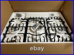 Empava 30 in. Built-In Gas Stove Cooktop 5 Burners Tempered Glass EMPV-30GC26