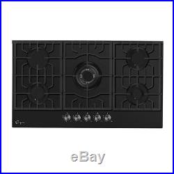 Empava 30 in. Gas Stove Cooktop 5 Burners Tempered Glass 30GC26