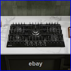 Empava 30 in. Gas Stove Cooktop 5 Italy Sabaf Sealed Burners NG/LPG Convertible Empava 30 in. Gas Stove Cooktop 5 Italy Sabaf Sealed Burners NG/LPG Convertible