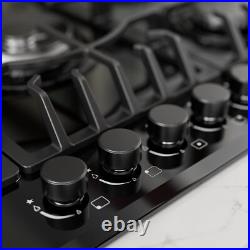 Empava 30 in. Gas Stove Cooktop 5 Italy Sabaf Sealed Burners NG/LPG Convertible Empava 30 in. Gas Stove Cooktop 5 Italy Sabaf Sealed Burners NG/LPG Convertible