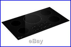 Empava 36 in Induction Cooktop 5 Booster Element Vitro Ceramic Glass EMPV-IDC36