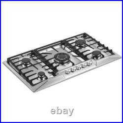 Empava 36 in Stainless Steel Built in Gas Cooktops EMPV-36GC23 (TR1)