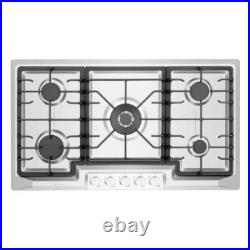 Empava 36 in Stainless Steel Built in Gas Cooktops EMPV-36GC23 (TR1)