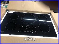 Empava 36 inch Electric Induction Cooktop Smooth Top 5 Booster Burners 240V