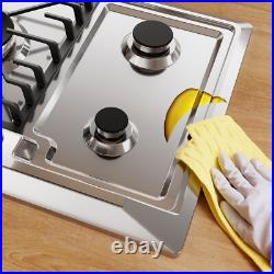 Empava 36 inch Gas Stove Cooktop 5 Italy Sabaf Burners Stainless Steel