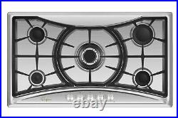 Empava 36 inch Gas Stove Cooktop 5 Italy Sabaf Burners Stainless Steel 36GC202