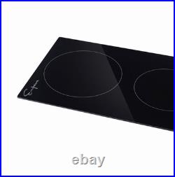 Empava Built-In 12-in Smooth Radiant Electric Cooktop 2 Elements EMPV-12REC10