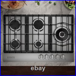 Empava Gas Cooktop 30 Inch, 5 SABAF Sealed Burners Made in Italy, Apartments