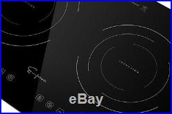 Empava Horizontal Electric Induction Cooktop Smooth Surface with 2 Burners 120V