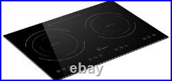 Empava Horizontal Electric Stove Induction Cooktop with 2 Burner EMPV-IDC12B2