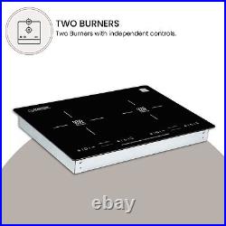 Equator 20 HORIZONTAL 2-BURNER Induction Cooktop 9 Power Builtin/Freestand 110V