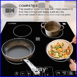 Equator 24 Built-In 4 Burner Induction Cooktop 9 Level POWER BOOST 220V