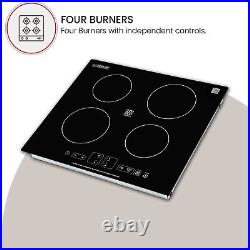 Equator 24 Built-In 4 Burner Induction Cooktop 9 Level POWER BOOST 220V