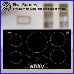 Equator 36 Built-in 5 Burner Induction Cooktop 9 Level POWER BOOST 220V