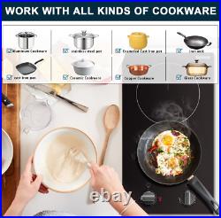 Estufa Cocina Electrica De 2 Hornillas Portatil Para Casa Apartamento Campamento Estufa Cocina Electrica De 2 Hornillas Portatil Para Casa Apartamento Campamento