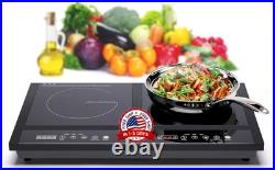 Estufa Encimeras Electrica Cocina de 2 Quemadores Induccion Doble 110V Tactil Estufa Encimeras Electrica Cocina de 2 Quemadores Induccion Doble 110V Tactil