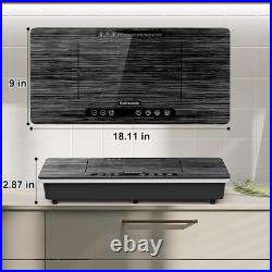 Estufa Encimeras Electrica Cocina de 2 Quemadores Induccion Doble 110V Tactil Estufa Encimeras Electrica Cocina de 2 Quemadores Induccion Doble 110V Tactil