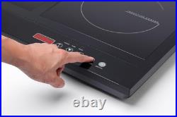 Estufa Encimeras Electrica Cocina de 2 Quemadores Induccion Doble 110V Tactil Estufa Encimeras Electrica Cocina de 2 Quemadores Induccion Doble 110V Tactil