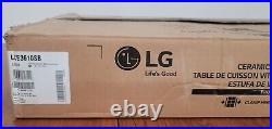 Excellent LG 5 Burner 36 In. ELECTRIC Radiant Cooktop, LCE3610SB. Orig. $1,300