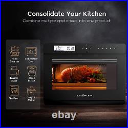 F. BLUMLEIN Steam Convection Oven Countertop 34 Qt 10 Modes with 24 Item Preset